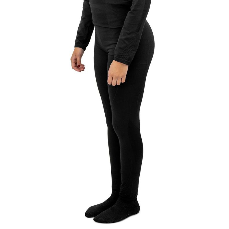 Primera capa HW Patagonia Spandex Negro Pantalon Mujer-2