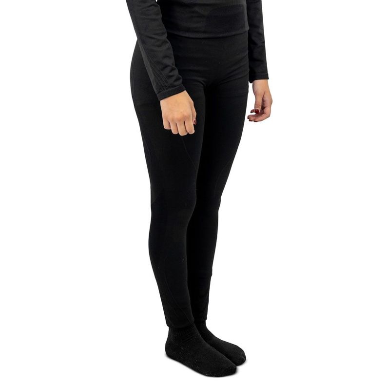 Primera capa HW Patagonia Spandex Negro Pantalon Mujer-3