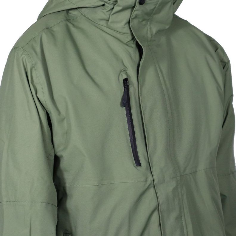 Parka Desmontable HW Reno 3 en 1 Mujer Verde Oliva-1