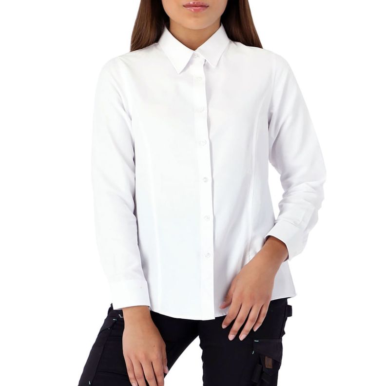 Camisa Quebec Vancouver Mujer Blanca-0
