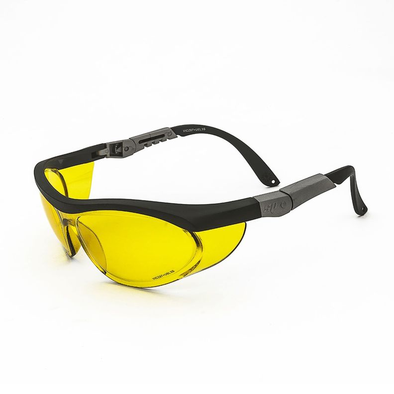 Lente Seguridad Discovery Ambar AF Gris