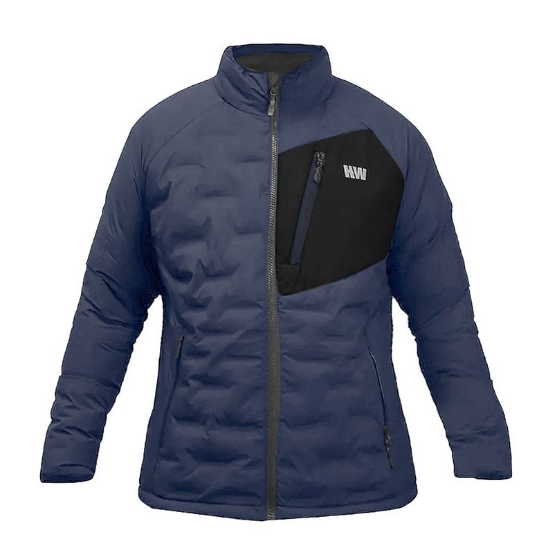 Parka Insulada HW Explorer sin Gorro Mujer Deep Blue-0