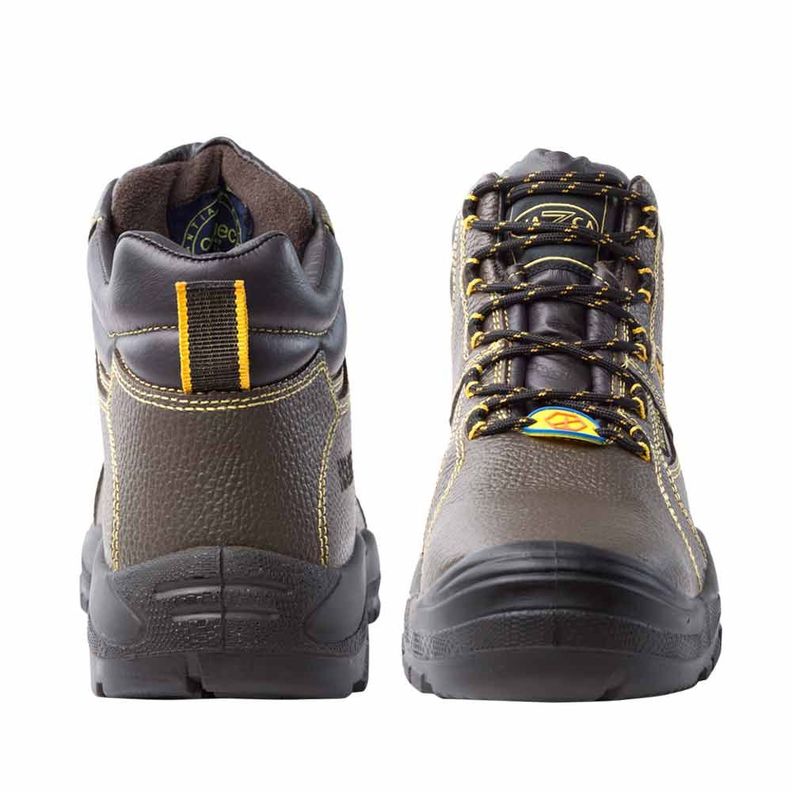 ZAPATO SEGURIDAD NAZCA BOTIN PALIO CAFÉ PU NU 410-2