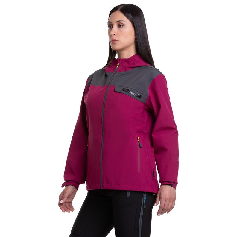 Hardshell Hw Norway Mujer Burdeo-1