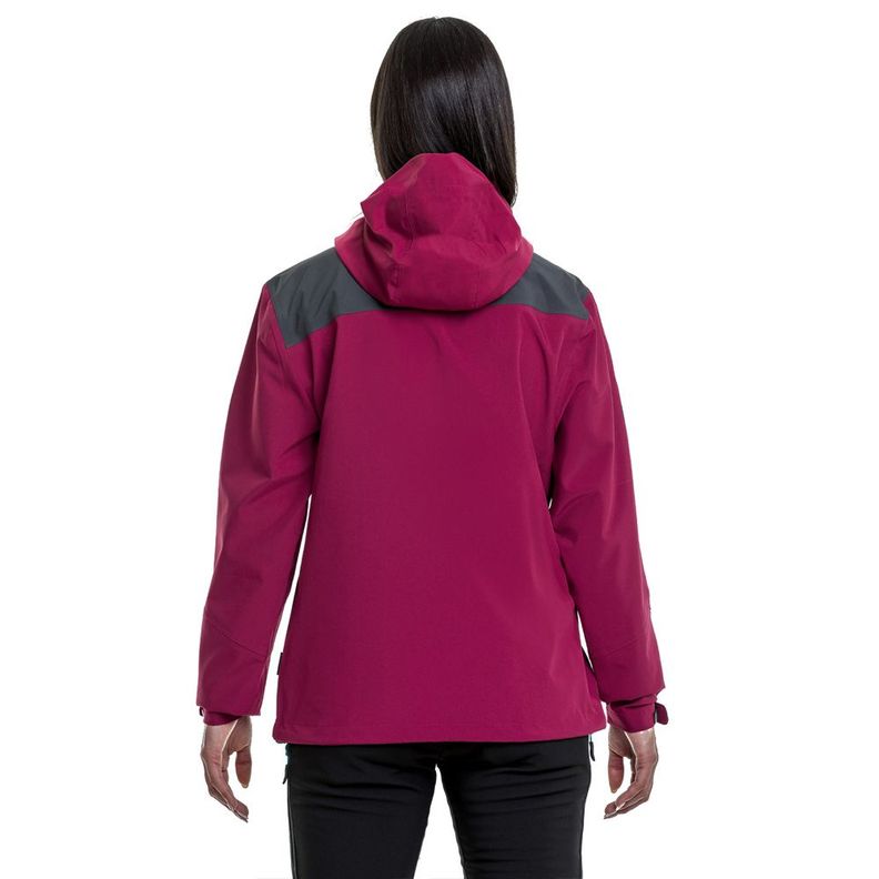 Hardshell Hw Norway Mujer Burdeo-2