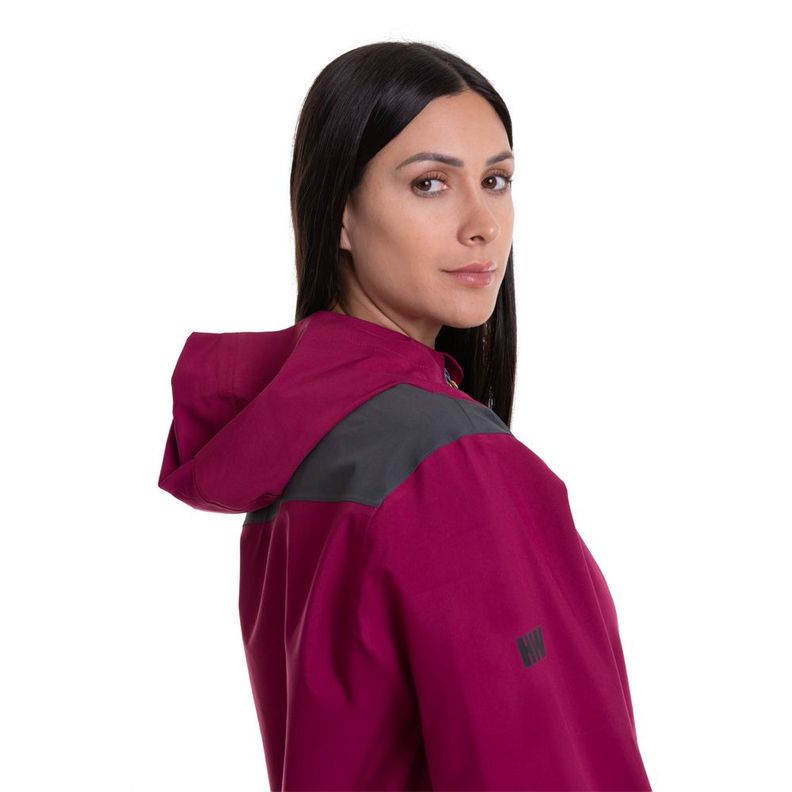 Hardshell Hw Norway Mujer Burdeo-3
