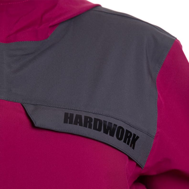 Hardshell Hw Norway Mujer Burdeo-4