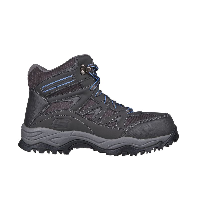 Zapatilla Skechers Work Pomeria Gris-0