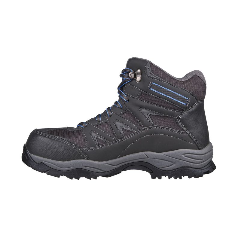 Zapatilla Skechers Work Pomeria Gris-2