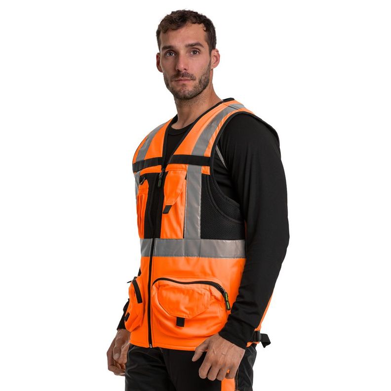 Chaleco Geologo Alaska Xpert Hombre Naranjo-1