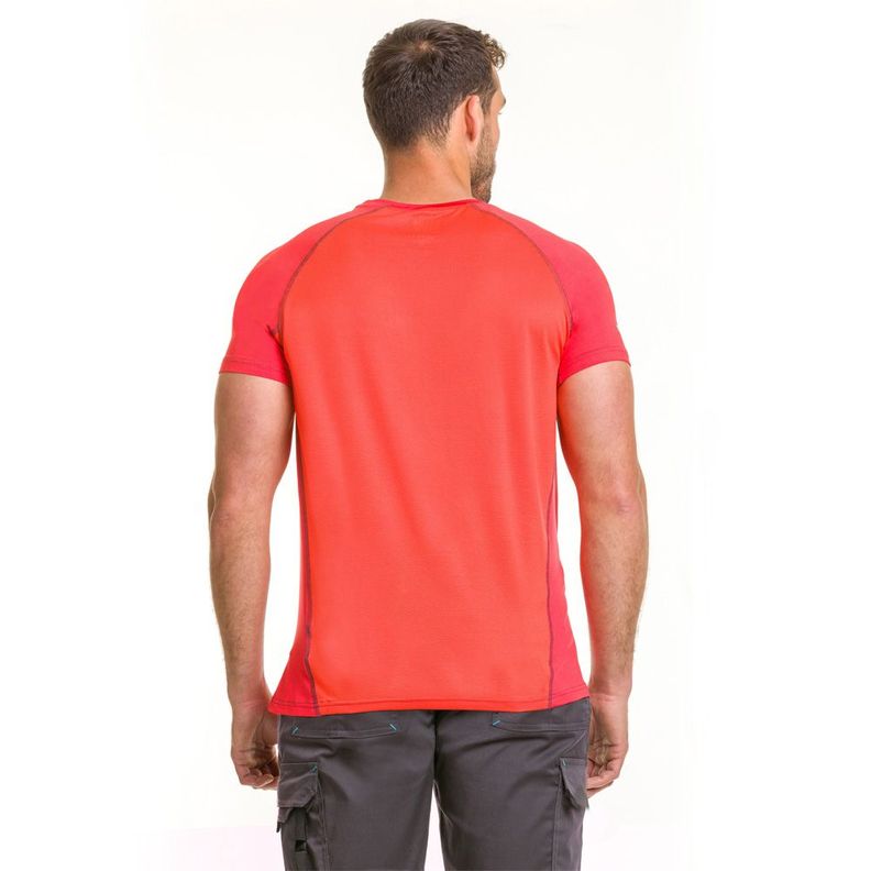 Polera Dry Fit Hw Spx Manga Corta Hombre Orange-1