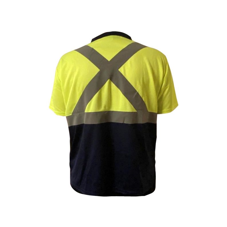 Polera Reflectiva Alaska Logistic Manga Corta-1