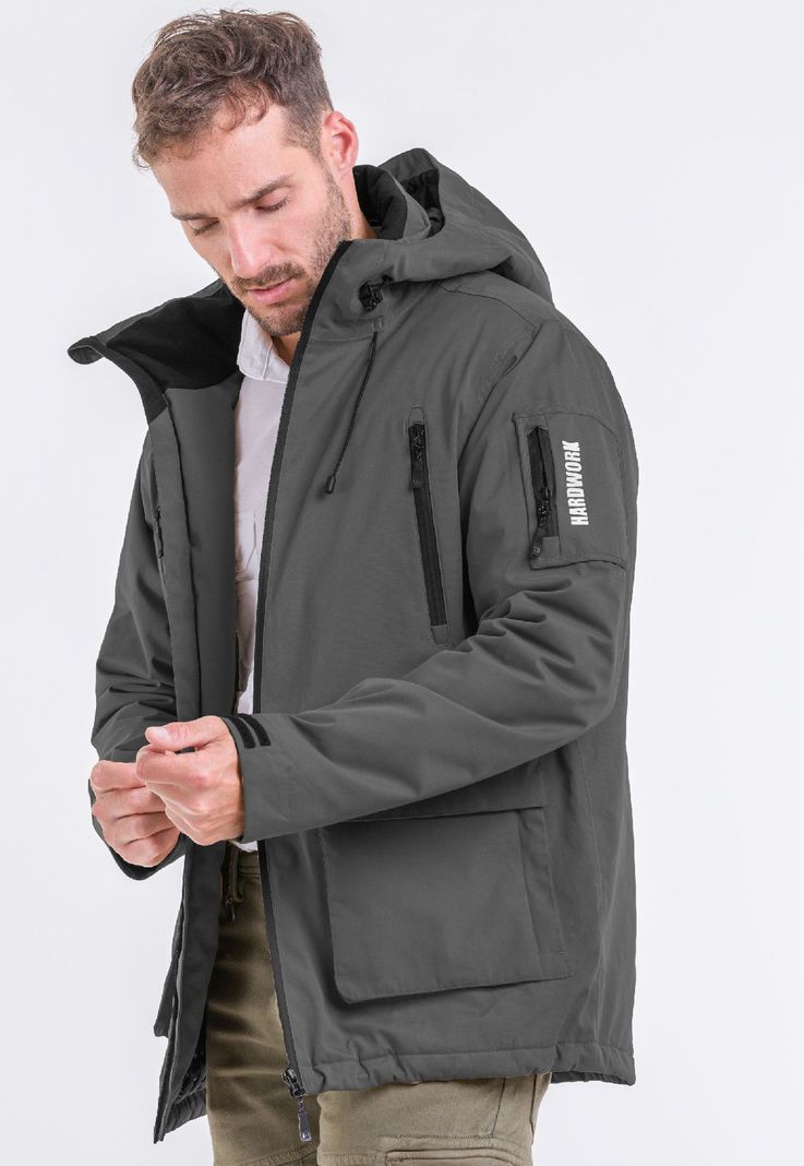 Parka Impermeable HW Vail Gris-4