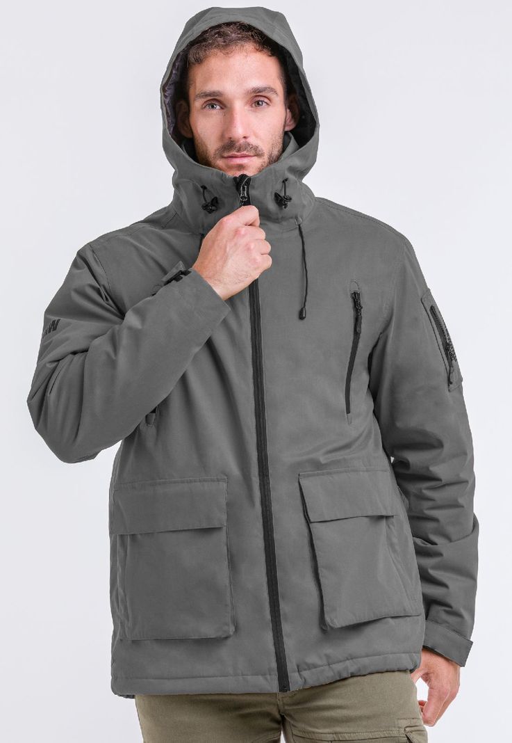 Parka Impermeable HW Vail Gris-7