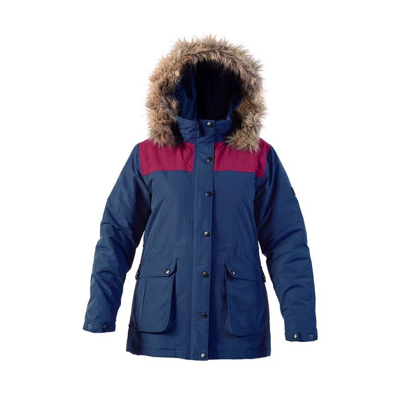 Parka Impermeable Hw Kodiak Mujer Azul-0