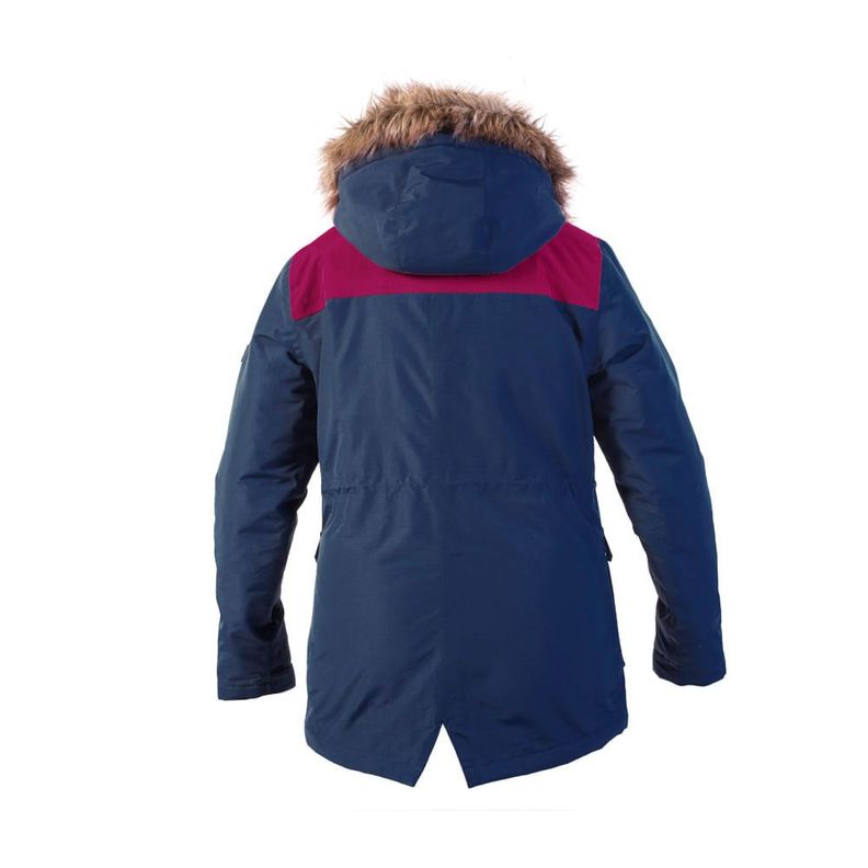 Parka Impermeable Hw Kodiak Mujer Azul-1