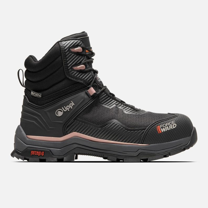 ZAPATO SEGURIDAD LIPPI PRO WORK MUJER STRATOS HIGH PALO ROSA-0