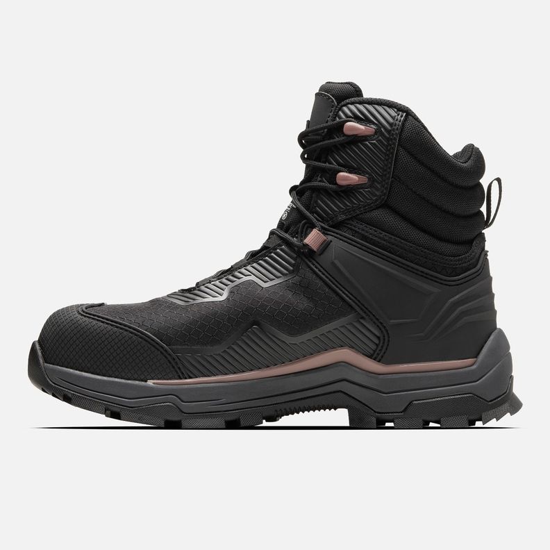 ZAPATO SEGURIDAD LIPPI PRO WORK MUJER STRATOS HIGH PALO ROSA-2