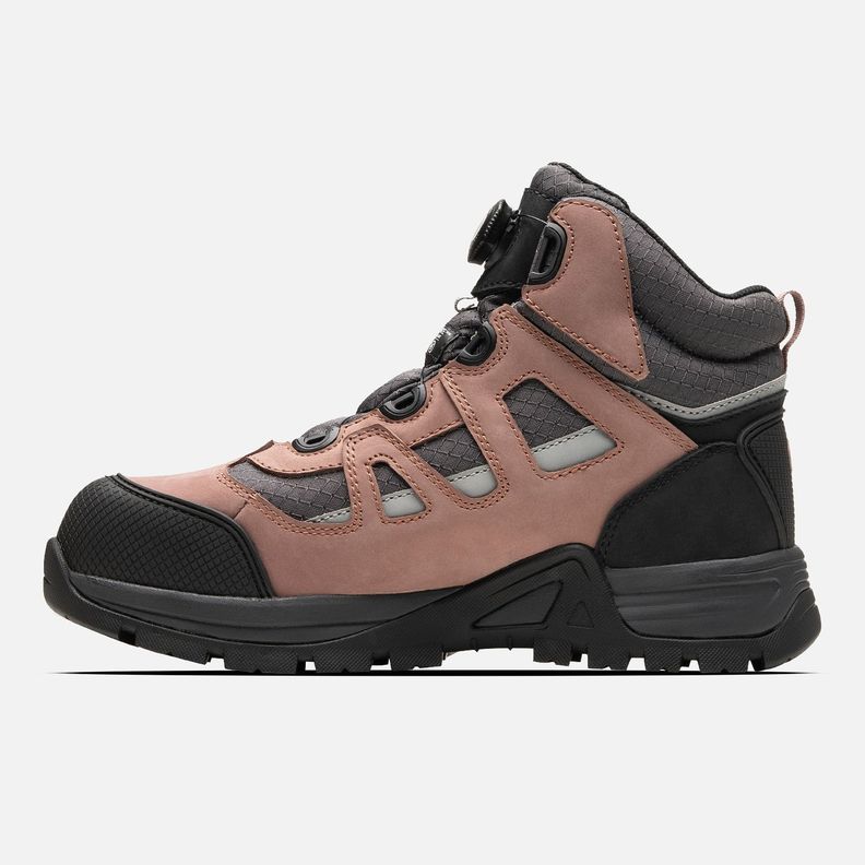 ZAPATO SEGURIDAD LIPPI PRO WORK MUJER VENTUS PRO PALO ROSA-2