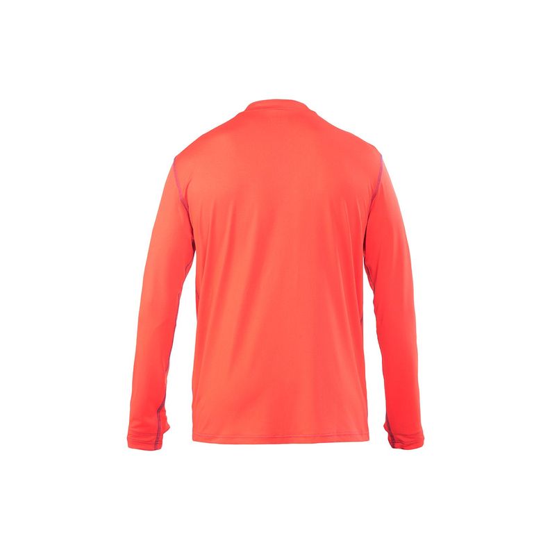 Polera Dry Fit HW SPX Manga Larga Hombre Orange-1