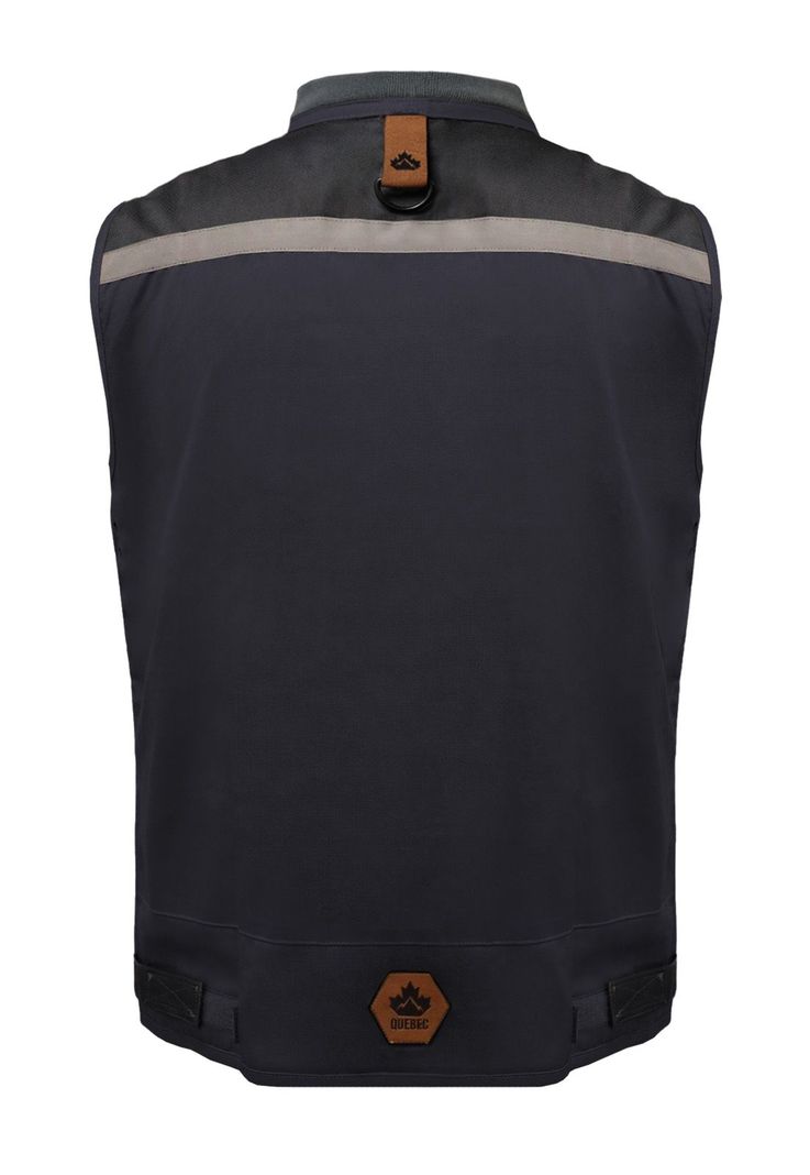 Chaleco Geólogo Gabardina Quebec Gris-1