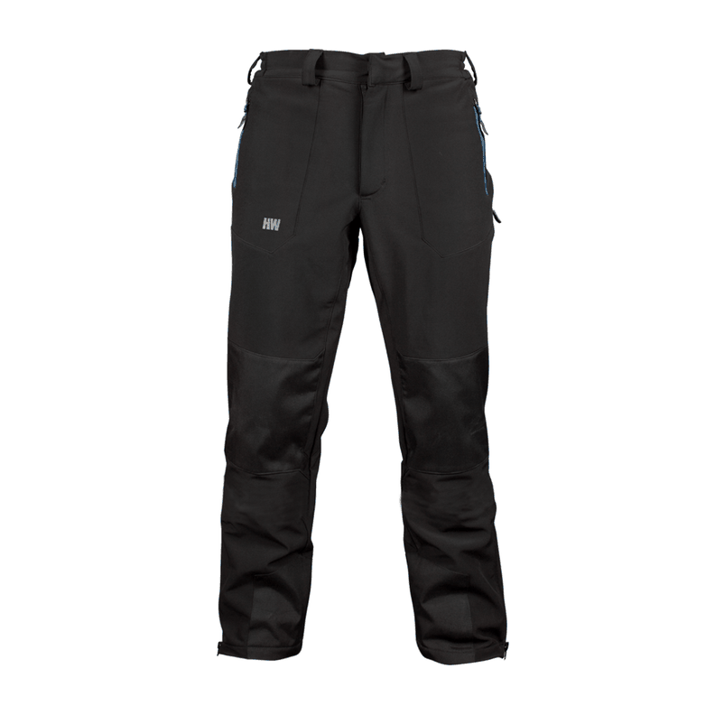 Pantalón HW Softshell Wolverine Antiácido Negro/Azul-0