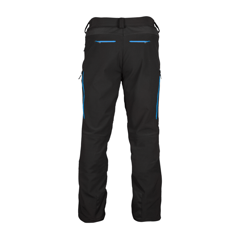 Pantalón HW Softshell Wolverine Antiácido Negro/Azul-1