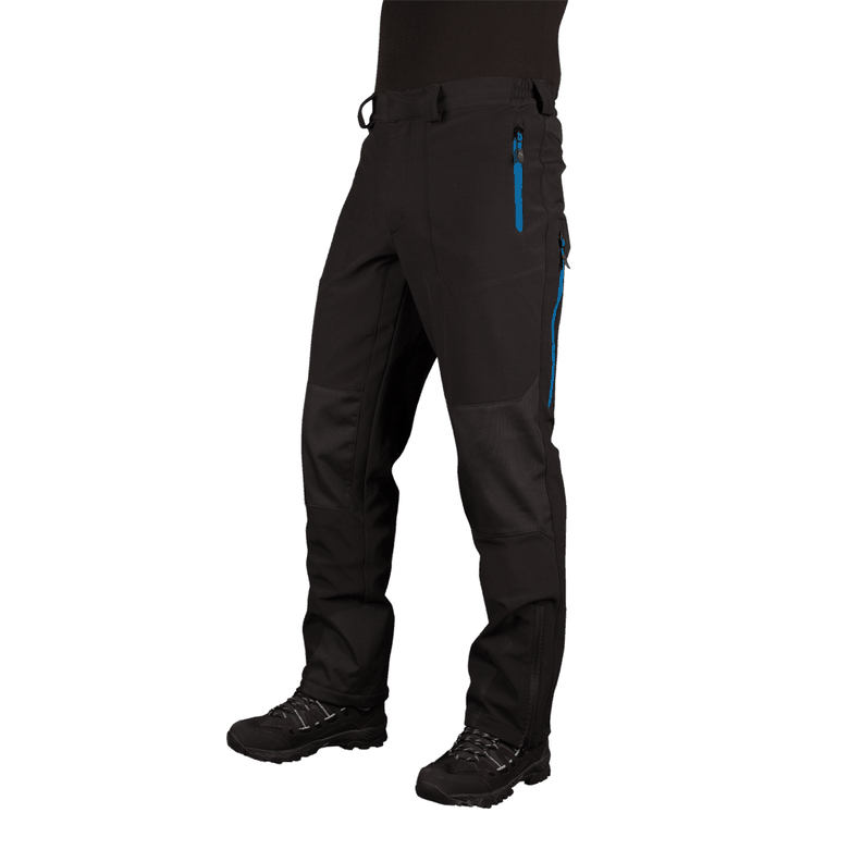 Pantalón HW Softshell Wolverine Antiácido Negro/Azul-3