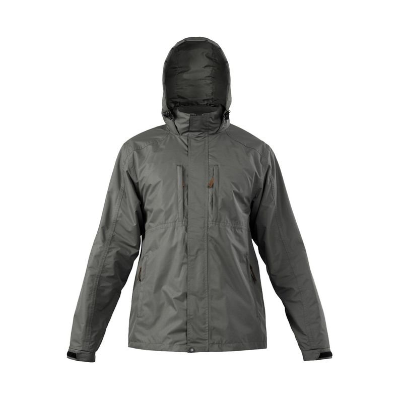 Parka Desmontable Quebec Ottawa 3 en 1 Mujer Gris-0