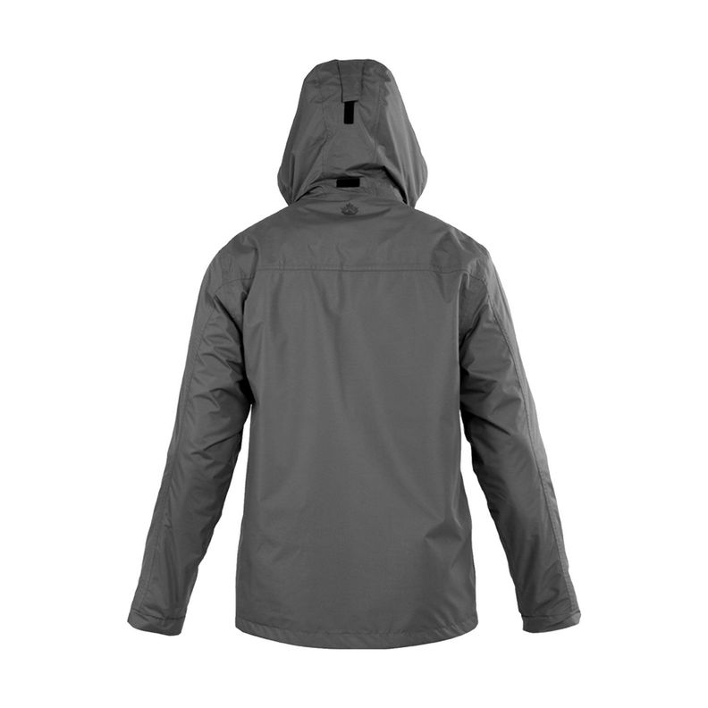 Parka Desmontable Quebec Ottawa 3 en 1 Mujer Gris-1