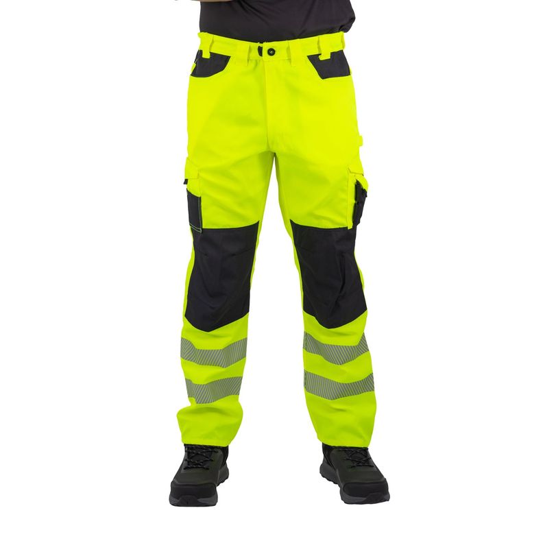 PANTALON CARGO HW DAKOTA AMARILLO FLUOR
