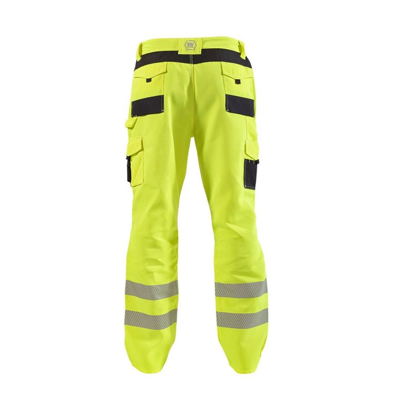 Pantalón Cargo HW Dakota Amarillo Fluor-1