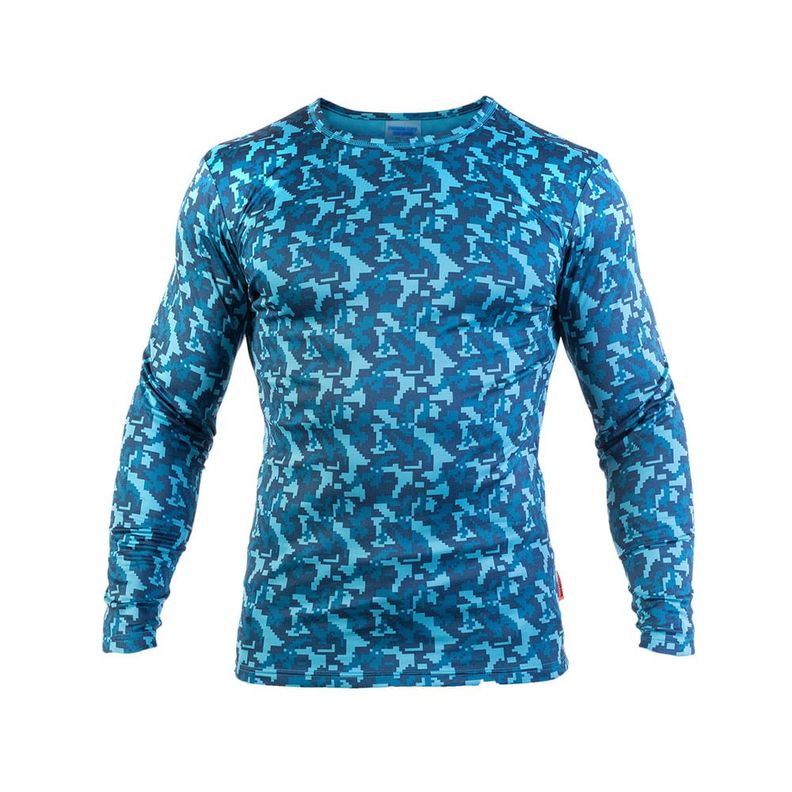 Camiseta Primera Capa Hw Hdx Camo Petroleo-0