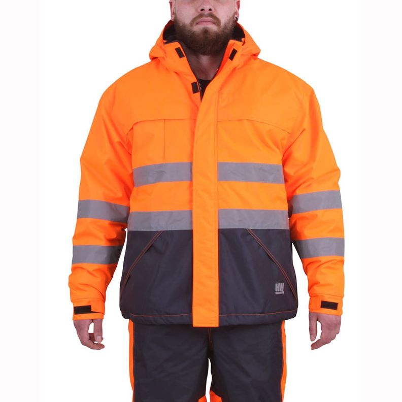 Parka Reflectiva HW Siberia Naranjo Fluor-0