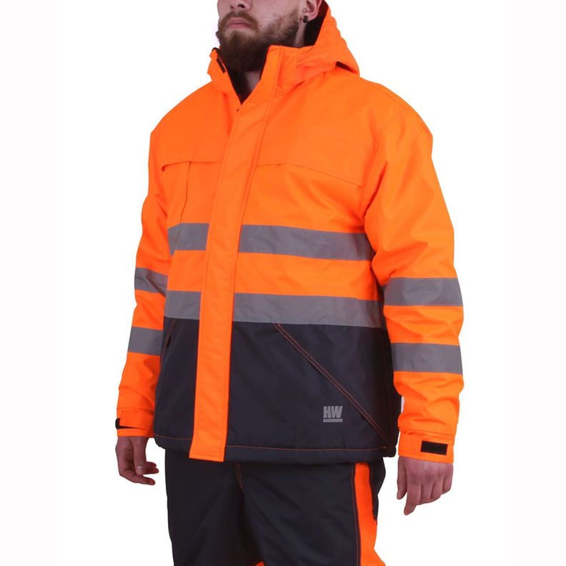 Parka Reflectiva HW Siberia Naranjo Fluor-1