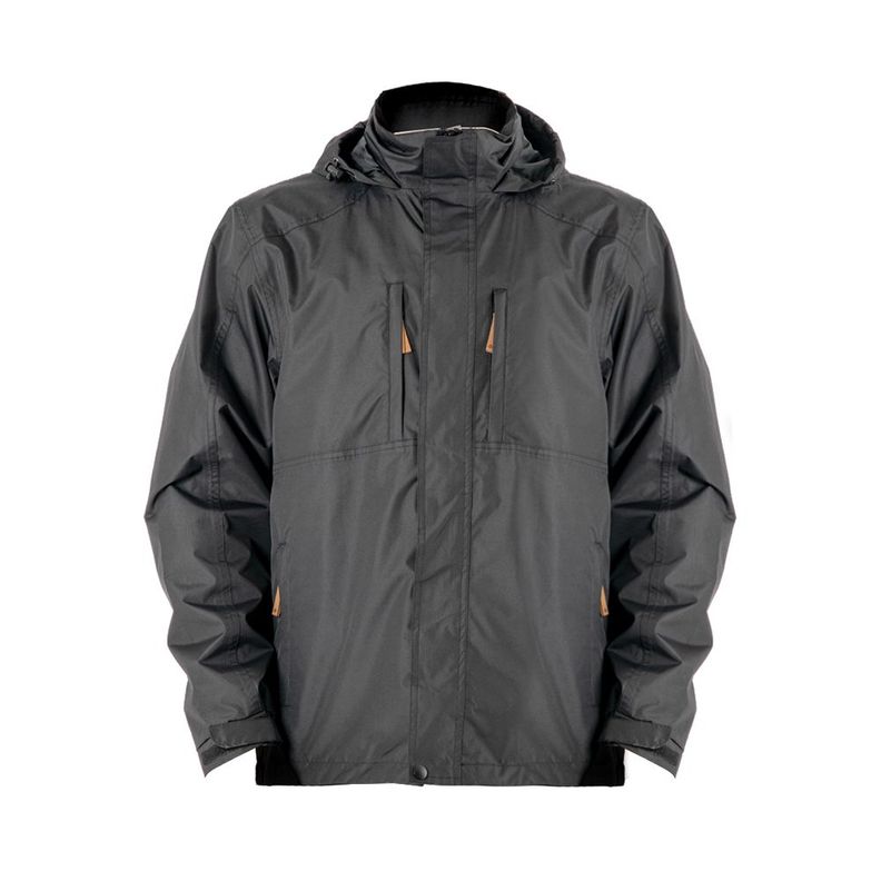 Parka Desmontable Quebec Ottawa 3 en 1 Gris-0