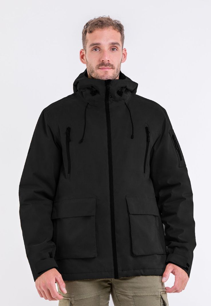 Parka Impermeable HW Vail Negro-0