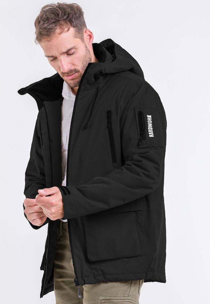 Parka Impermeable HW Vail Negro-4