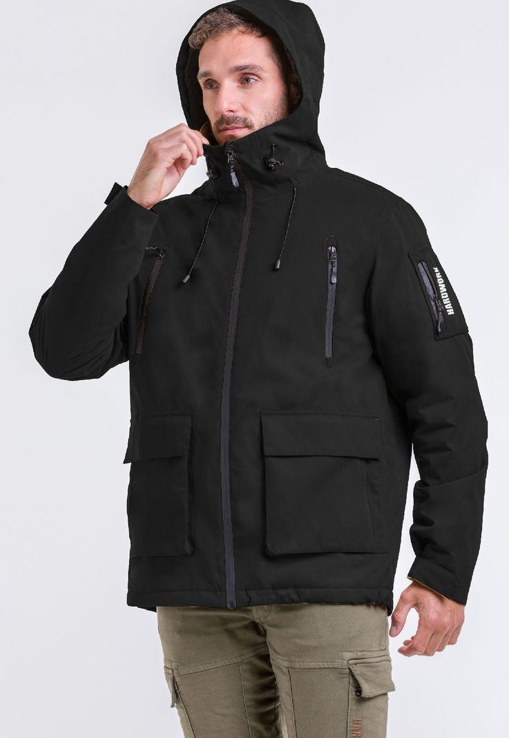 Parka Impermeable HW Vail Negro-8
