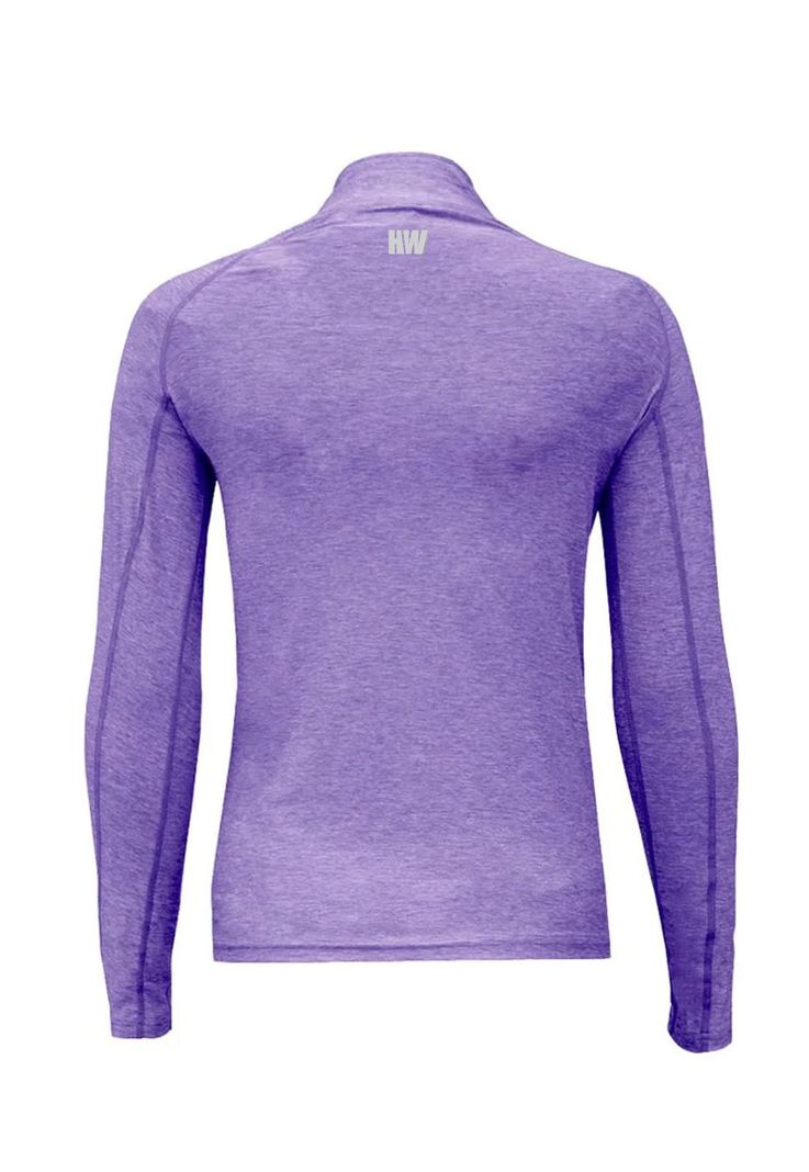 Polera Dry Fit Hw Manga Larga Mujer Lila-1