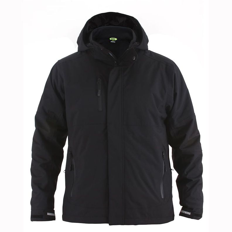 Parka Desmontable Hw Reno 3 En 1 Negro-0