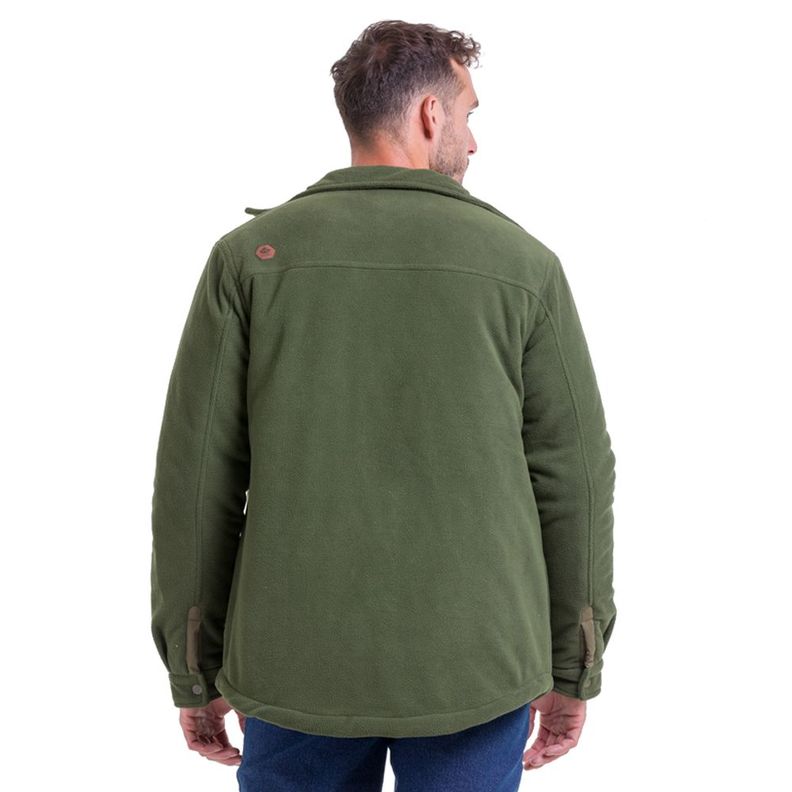 Chaqueta Polar Quebec Grizzly Verde Oliva-1