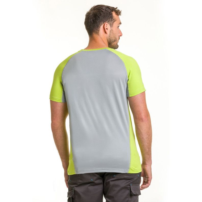 Polera Dry Fit Hw Spx Manga Corta Hombre Lime-1