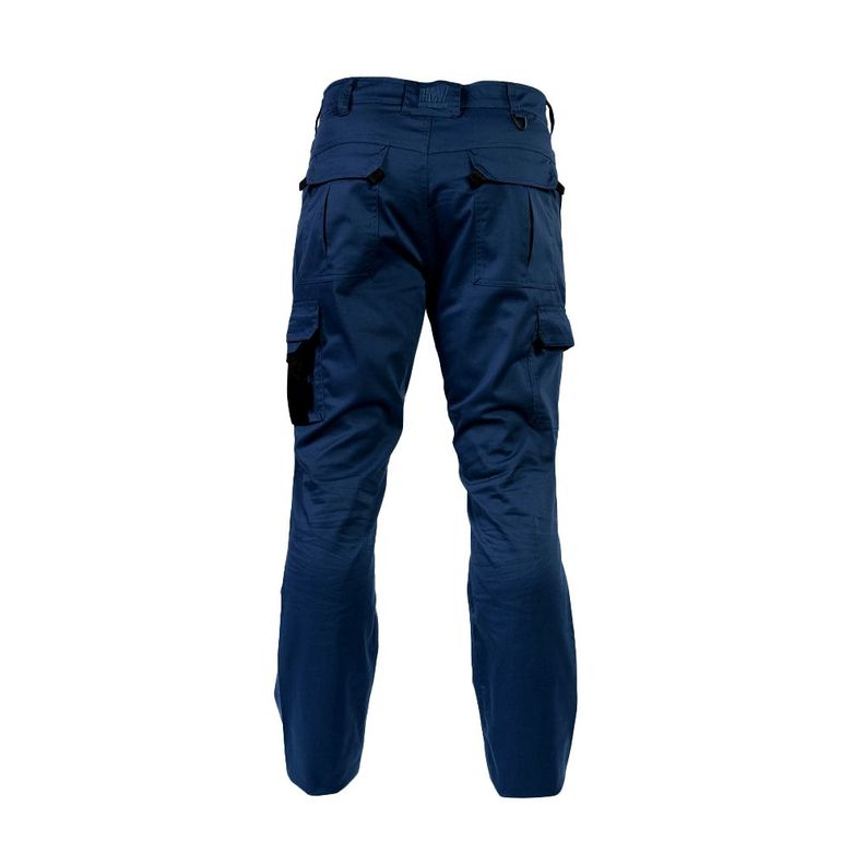 Pantalón Cargo HW Dakota Spandex Deep Blue-1