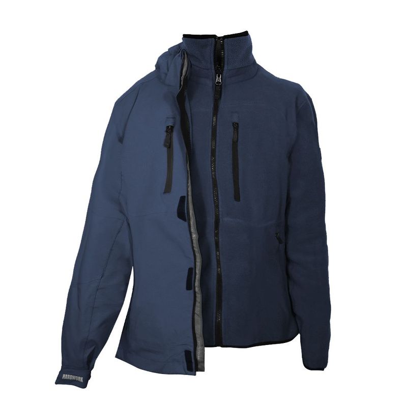 Parka Desmontable HW Reno 3 en 1 Mujer Deep Blue-4