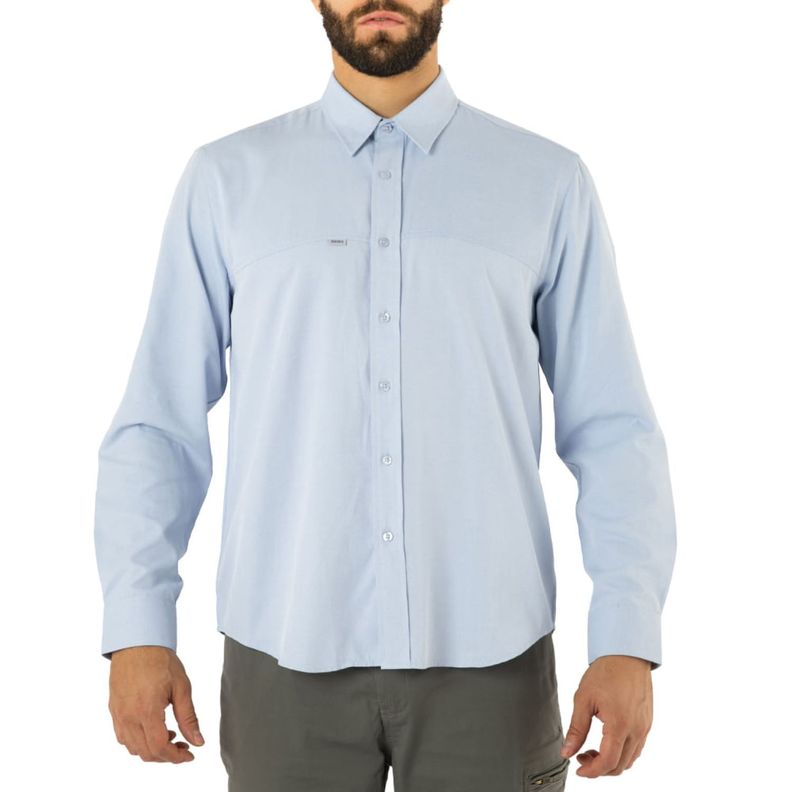 Camisa Quebec Vancouver Celeste-0