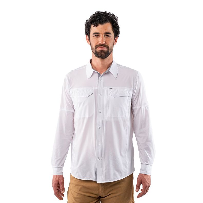Camisa Hw Antakari Spandex Blanca-0