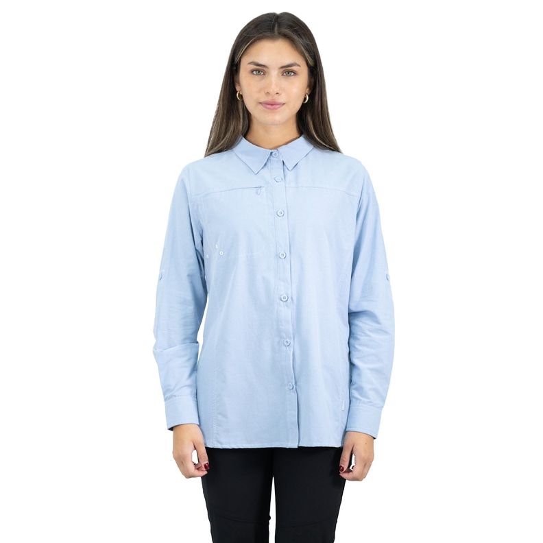 Camisa HW Duck Dry Mujer Celeste