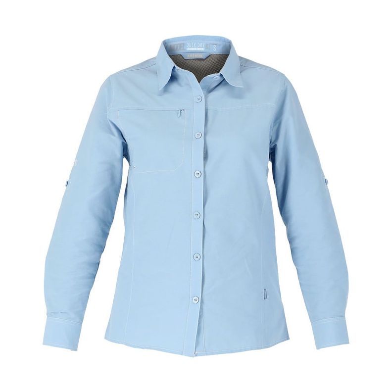 Camisa HW Duck Dry Mujer Celeste-0