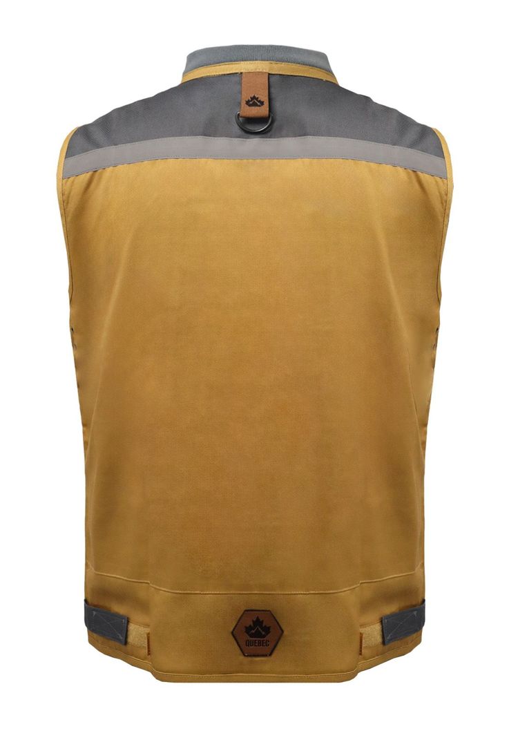 Chaleco Geólogo Gabardina Quebec Camel-1